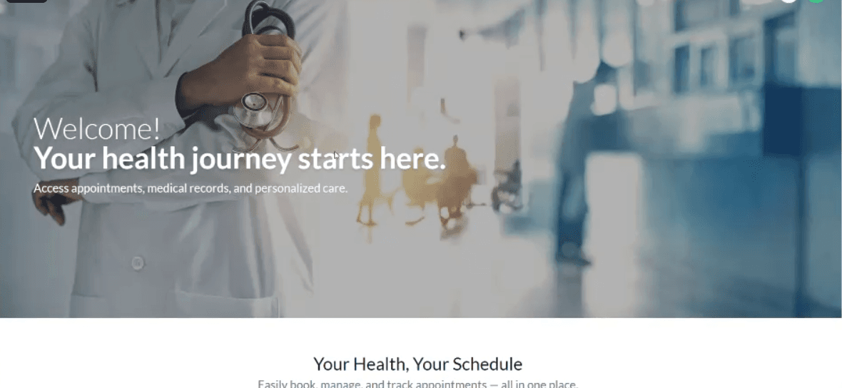 Healthcare Appointment & Management System - image 1