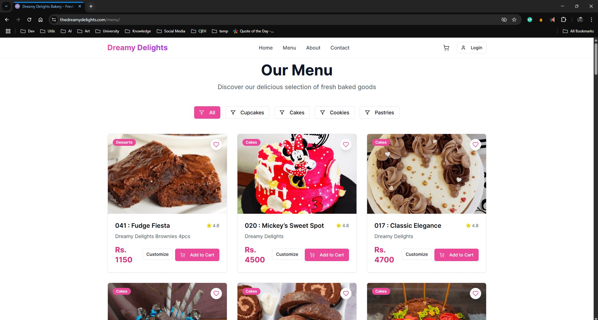 Dreamy Delights E-commerce Platform - image 2